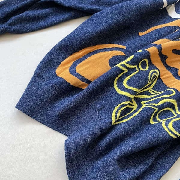 稀少 ロエベ ロゴ刺繍スウェットシャツ コピー lok30116